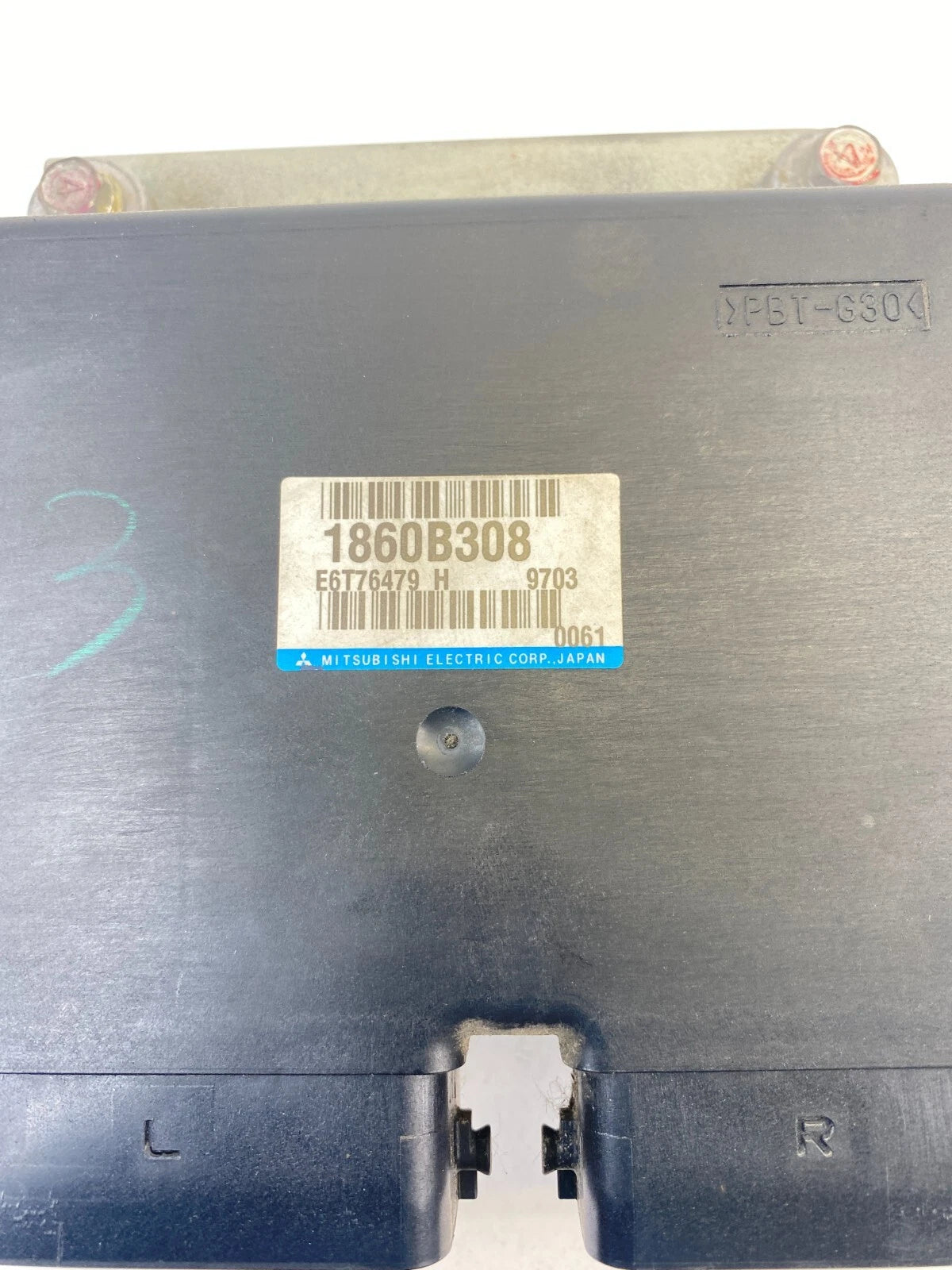 2010 MITSUBISHI LANCER RALLIART 2.0L TURBO AWD SST ENGINE COMPUTER ECM 1860B308