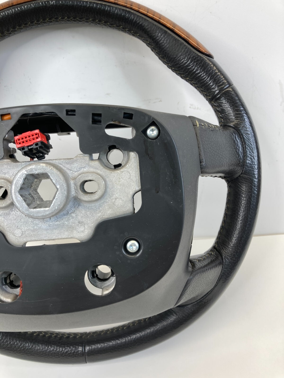 09-12 Ford Flex Steering Wheel w/ Cruise Phone Control & Wood Trim 8A83-3F563