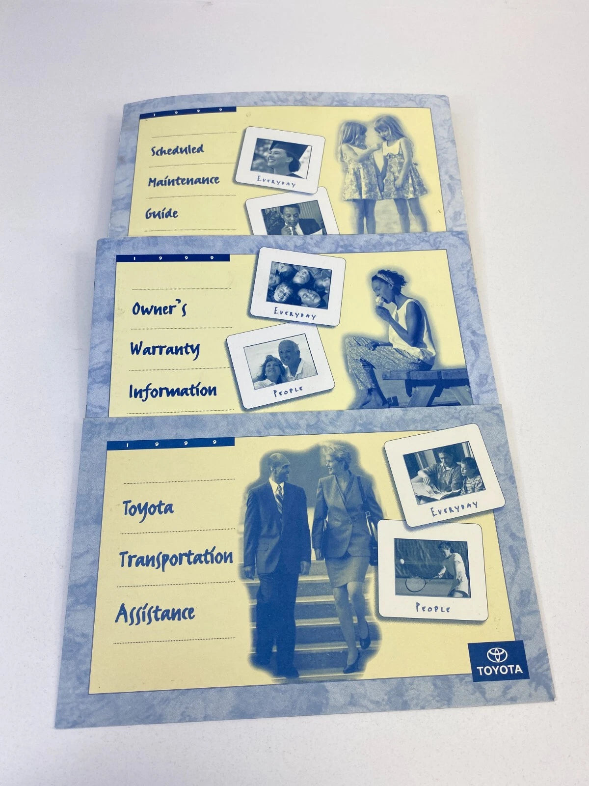 1999 99 TOYOTA CAMRY CE SEDAN OWNER'S MANUAL GUIDE BOOK & SUPPLEMENT OEM