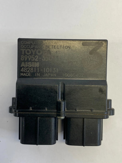 2006-2016 TOYOTA YARIS FRONT RIGHT SEAT OCCUPANT SENSOR MODULE 89952-35011