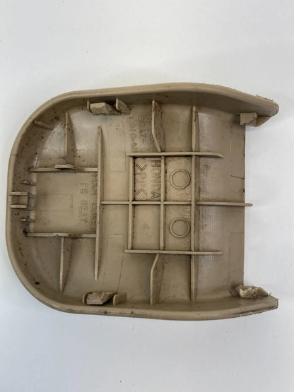 04 05 06 07 HONDA ACCORD FRONT SEAT TRACK END COVER TRIM 81195-SDAZ-L010 OEM