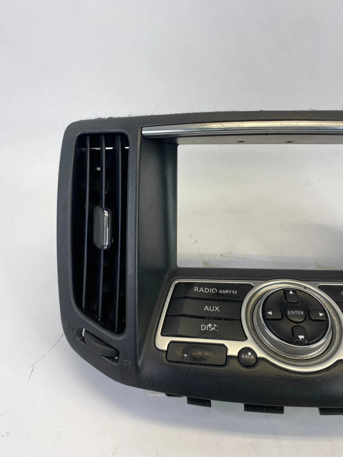 2007 2008 INFINITI G35 SEDAN FACEPLATE RADIO INFO DISPLAY CONTROL 28395JK60B OEM