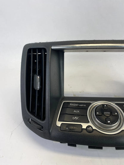 2007 2008 INFINITI G35 SEDAN FACEPLATE RADIO INFO DISPLAY CONTROL 28395JK60B OEM