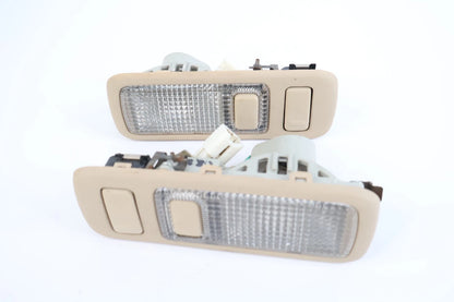 2001-2006 LEXUS LS430 REAR BACK ROOF READING DOME MAP LIGHT LAMP SET LH & RH OEM