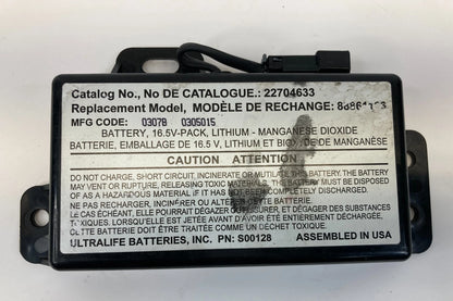 2006-2013 CHEVROLET IMPALA BACKUP VEHICLE BATTERY KIT CONTROL MODULE 88861186