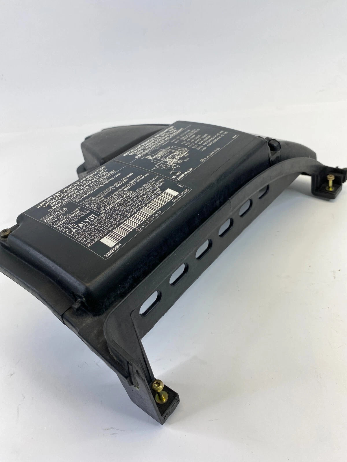 1998-2003 MERCEDES-BENZ ML 320 FUSE RELAY BOX ECU MODULE TOP PLASTIC COVER OEM