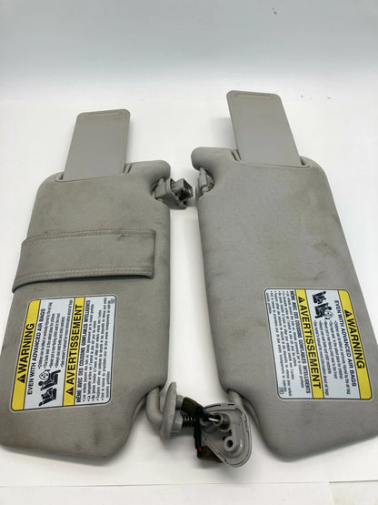 2010-2014 SUBARU OUTBACK LEGACY SUNVISOR SUN VISOR T SET LEFT & RIGHT W/ CLIPS