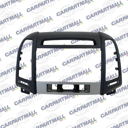 2007-2009 HYUNDAI SANTA FE DASH CENTER RADIO CLIMATE CONTROL BEZEL TRIM OEM