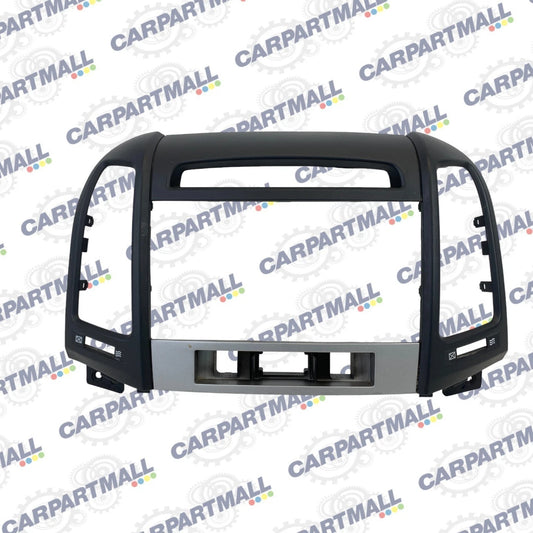 2007-2009 HYUNDAI SANTA FE DASH CENTER RADIO CLIMATE CONTROL BEZEL TRIM OEM