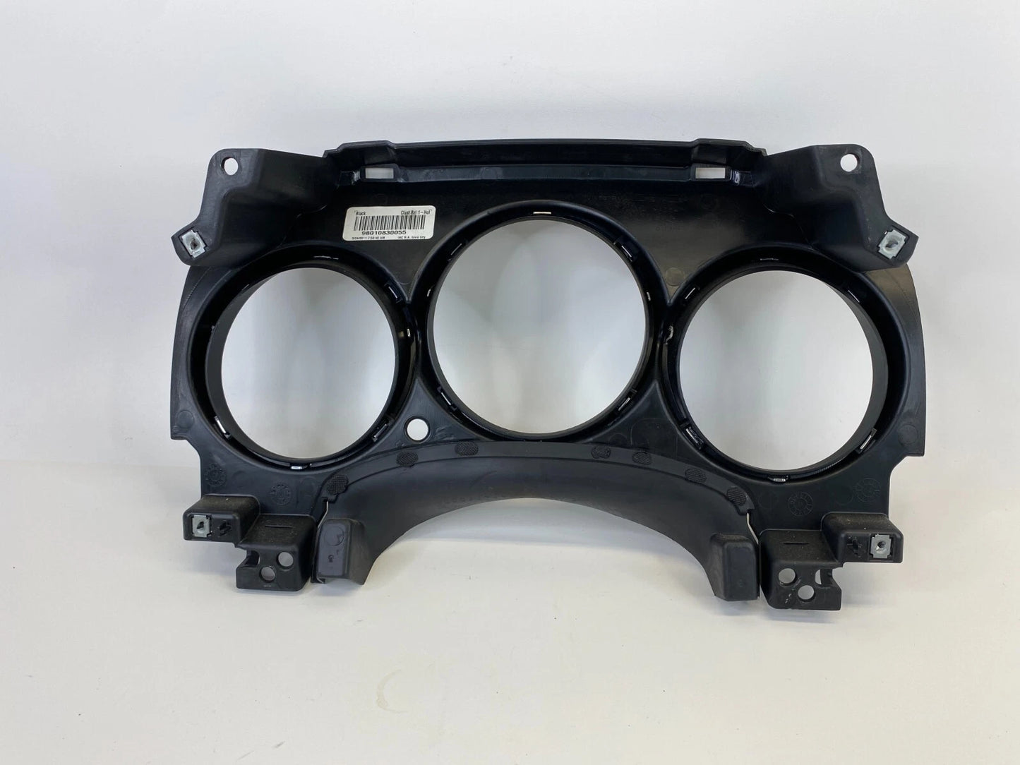 10-12 DODGE CALIBER DASH INSTRUMENT SPEEDOMETER CLUSTER TRIM BEZEL 1JW59TRMAA
