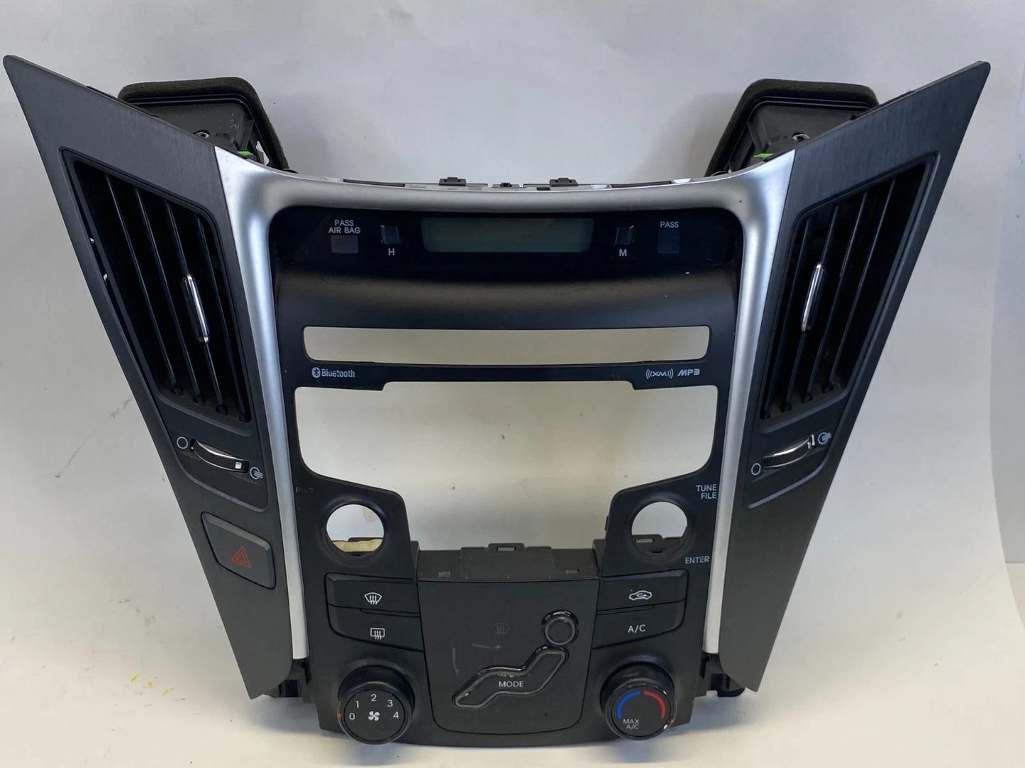 2011-2014 HYUNDAI SONATA DASH RADIO BEZEL CLIMATE CONTROL CLOCK 97250-3Q000 OEM
