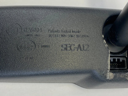 09 10 11 12 13 14 ACURA TSX INSIDE REAR VIEW MIRROR AUTO DIMMING E11026001 OEM
