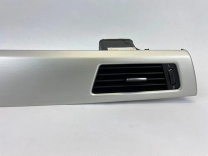 07 08 BMW 335XI CENTER DASH AIR VENT PANEL W/ LOCK DTC HAZARD SWITCH 64229151166