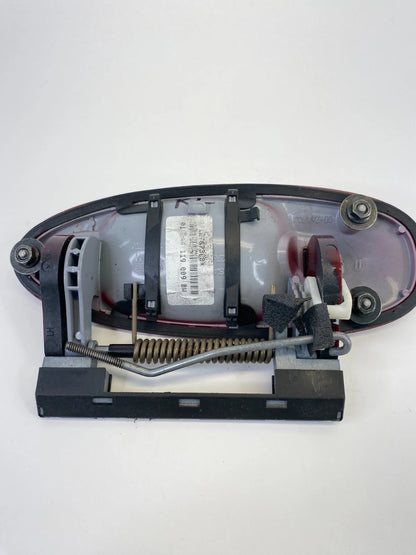03-07 SAAB 9-3 REAR LEFT SIDE EXTERIOR DOOR HANDLE ASSEMBLY 294 CHILI RED OEM