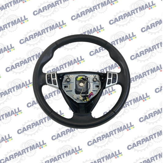 2005-2011 SAAB 9-3 STEERING WHEEL W/ AUDIO CONTROL LEATHER BLACK 12774365 OEM