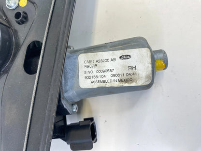 2012-2018 FORD FOCUS FRONT RIGHT SIDE WINDOW REGULATOR W/ MOTOR CM51-A23200-AB