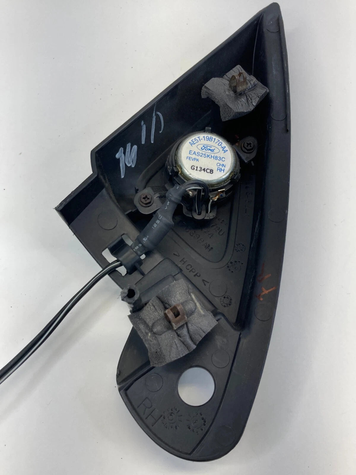 2006-2012 FORD FUSION FRONT RIGHT TWEETER SPEAKER W/ COVER TRIM 6E53-17D698A OEM