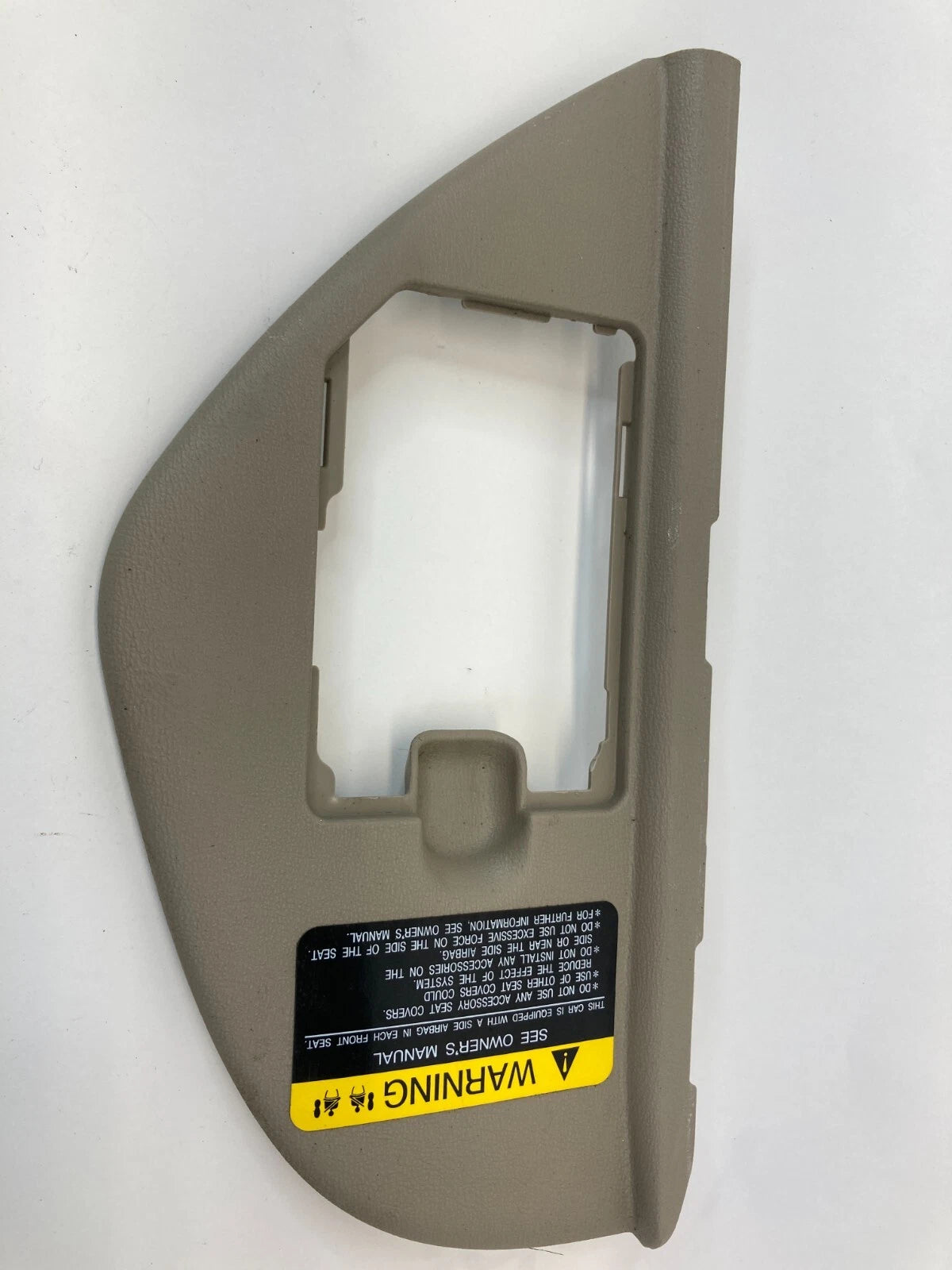 07-09 HYUNDAI ELANTRA DASH LEFT DRIVER END CAP COVER PAD TRIM PANEL 84716-2H000