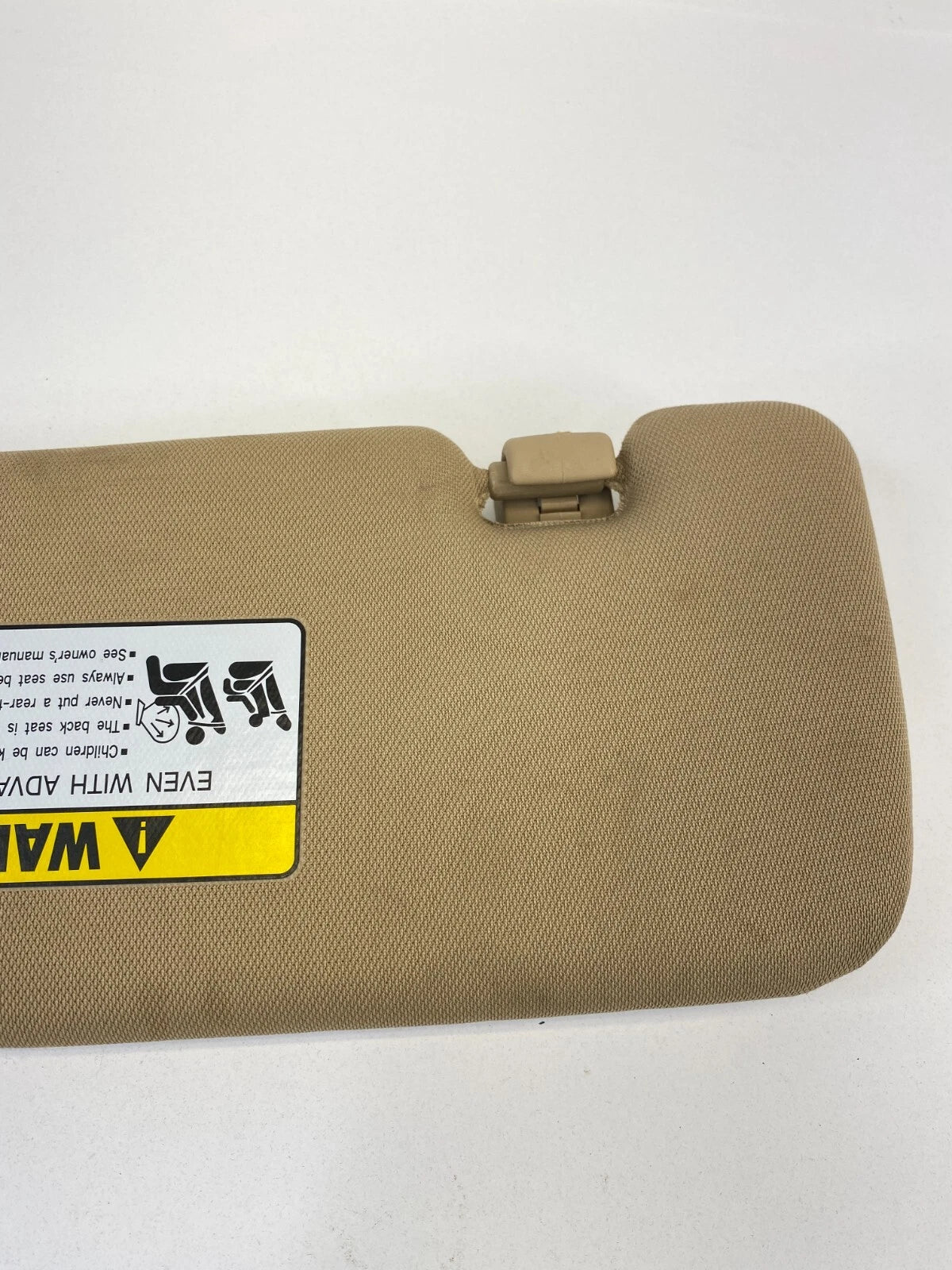 2012-2014 HYUNDAI SONATA W SUNROOF RIGHT PASSENGER SIDE SUNVISOR SUN VISOR