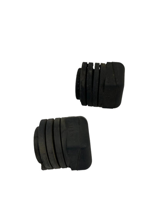 2004-2012 MITSUBISHI GALANT FRONT HOOD BUMPER RUBBER ADJUST PAIR SET OEM