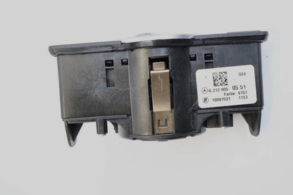 06-16 MERCEDES-BENZ E350 HEADLIGHT & FOG LIGHT CONTROL SWITCH A2129050551 OEM