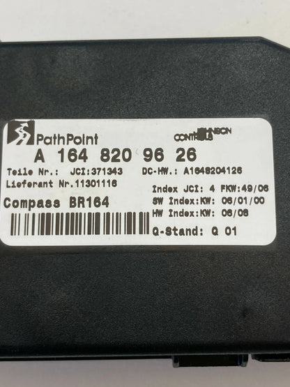 2006-2012 MERCEDES-BENZ R350 COMPASS SENSOR CONTROL MODULE UNIT OEM A1648209626