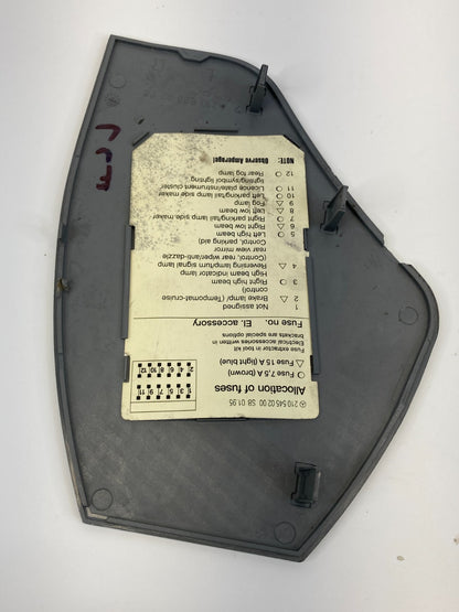 1998-2002 Mercedes-Benz E430 Dash Panel Left Side Cover Bezel Trim 210-680-07-78