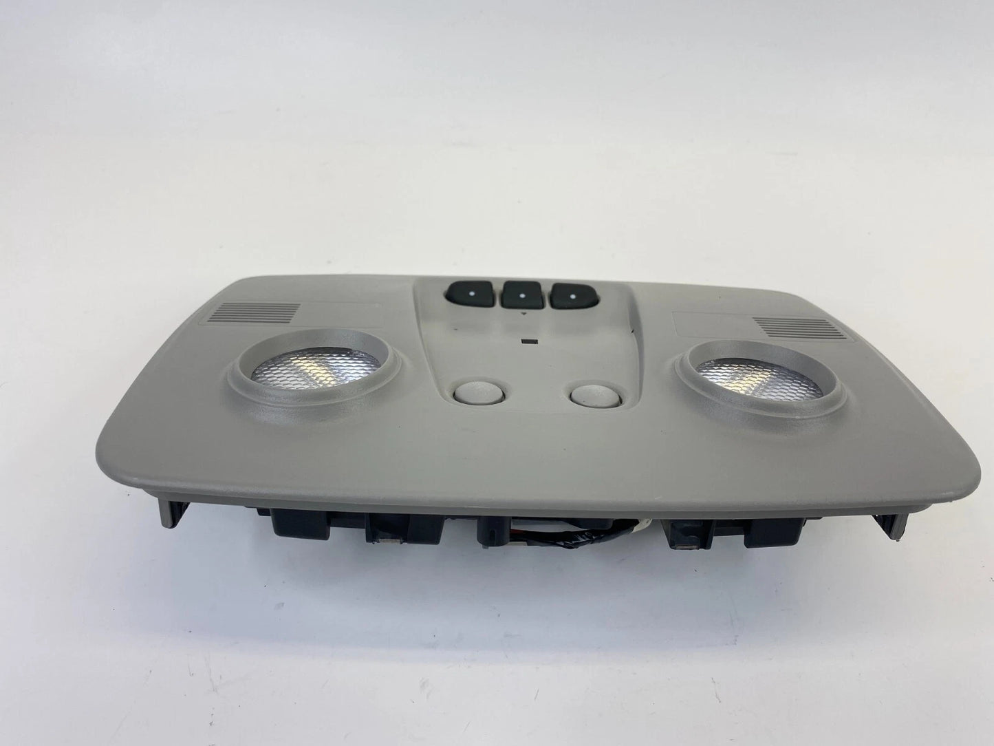 2009-2017 CHEVROLET TRAVERSE OVERHEAD ROOF CONSOLE GRAY DOME LIGHT OEM