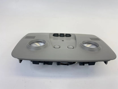 2009-2017 CHEVROLET TRAVERSE OVERHEAD ROOF CONSOLE GRAY DOME LIGHT OEM