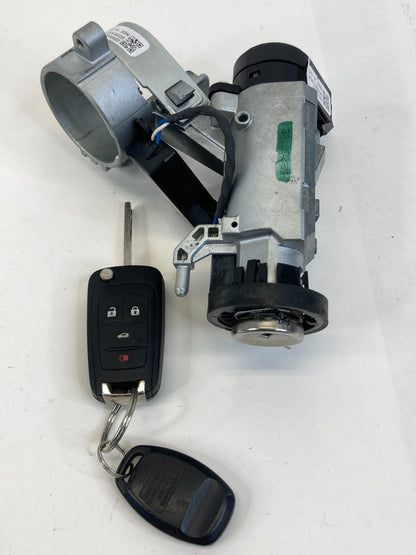 11-17 Buick Regal A/T Ignition Switch Lock Cylinder Housing & Key 20912838 OEM