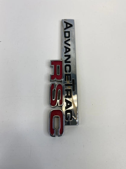 2006-2010 FORD EXPLORER REAR TRUNK ADVANCE TRAC RSC EMBLEM LOGO BADGE