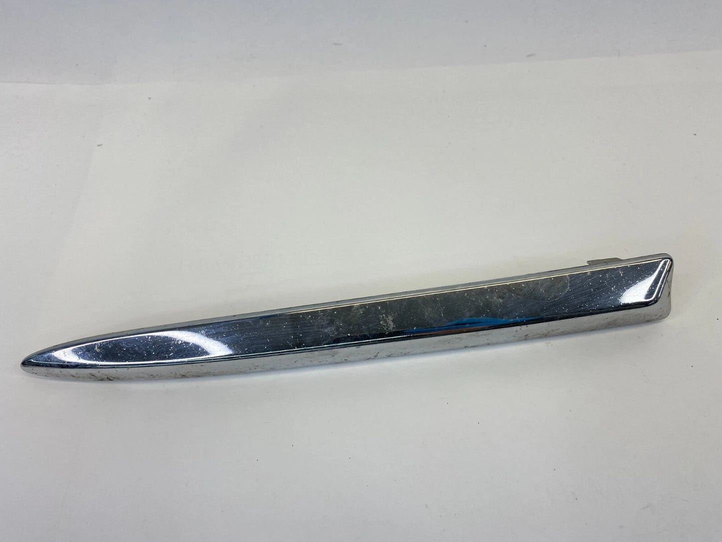 2012-2019 FIAT 500 FRONT RIGHT BUMPER SIDE COVER TRIM MOLDING CHROME 1SR90TRMAA
