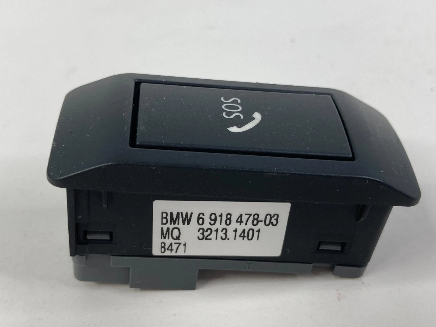 09 10 BMW 535I XDRIVE EMERGENCY CALL PUSH CONTROL SWITCH BUTTON 691847803 OEM