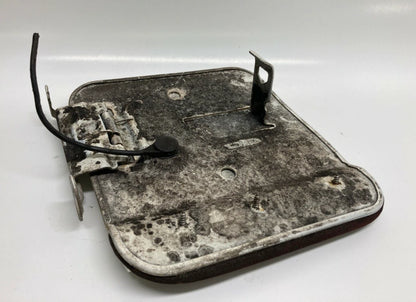 2000-2003 CADILLAC DEVILLE FUEL GAS DOOR TANK LID COVER 800J WHITE PEARL OEM