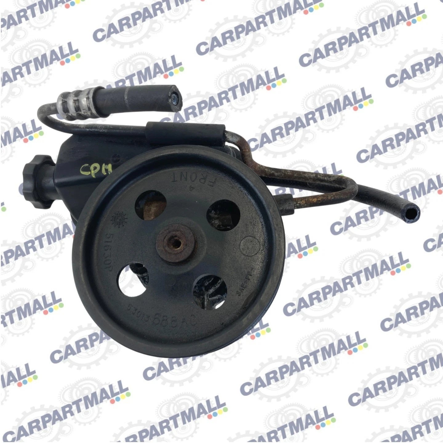 2006-2010 JEEP COMMANDER 4.7L POWER STEERING PUMP W/ PULLEY & RESERVOIR OEM