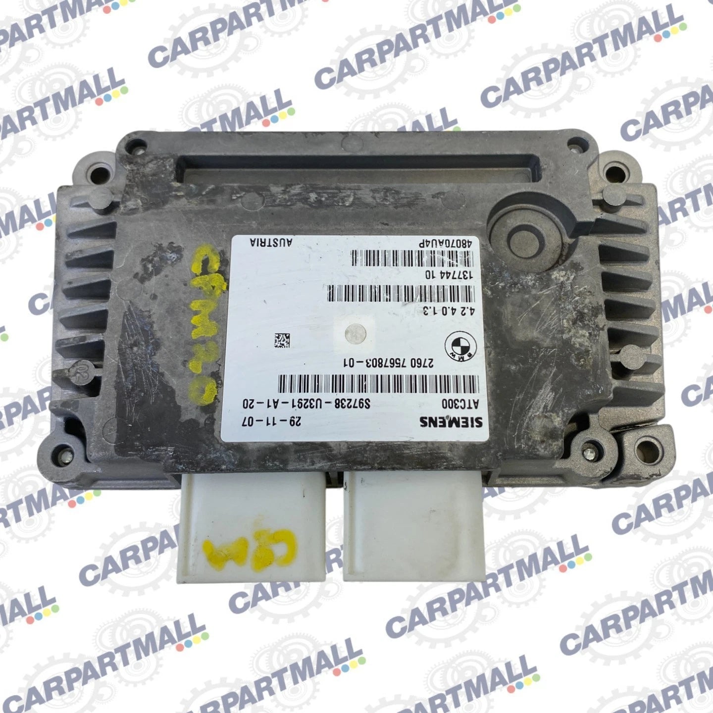 2007 2008 BMW 328XI TRANSFER CASE CONTROL MODULE COMPUTER UNIT 27-60-756-7803