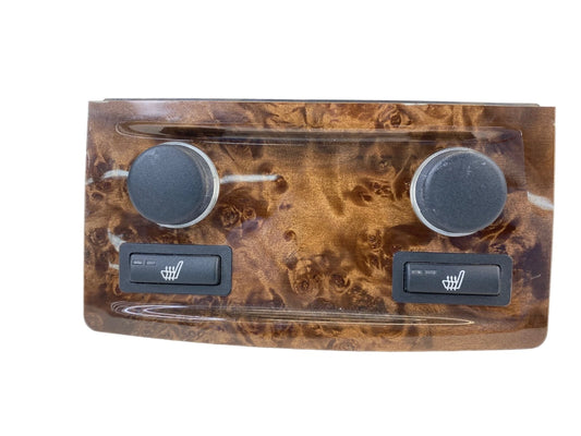 2008 2009 BMW 550I SEDAN CONSOLE REAR SEAT HEAT SWITCH & POWER OUTLET 695114405