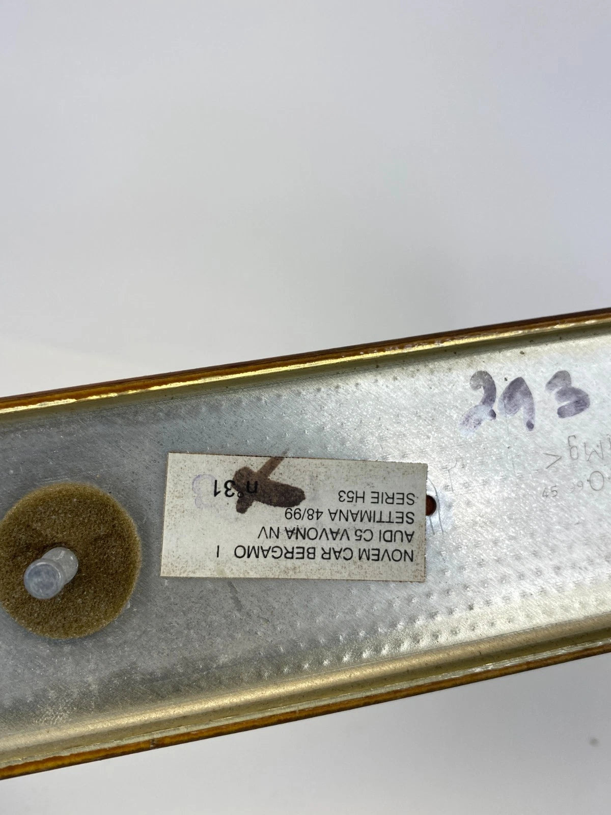 1998-2004 AUDI A6 QUATTRO REAR RIGHT BACK SIDE DOOR TRIM MOLDING BEZEL 4B0867420