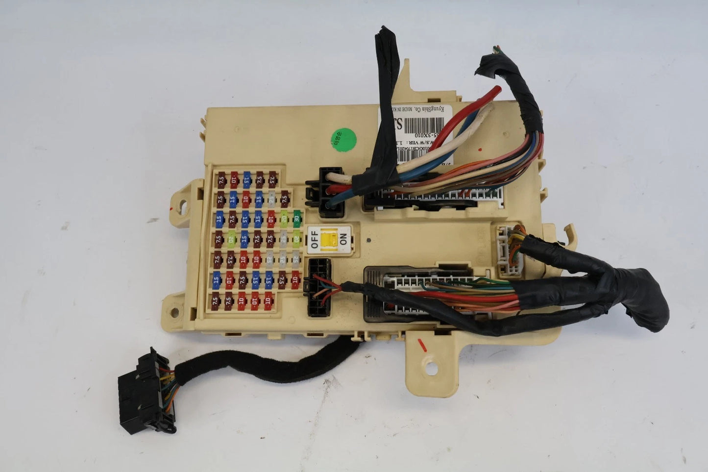 2014-2016 HYUNDAI ELANTRA INTERIOR CABIN FUSE BOX JUNCTION BOX 91955-3X010 OEM