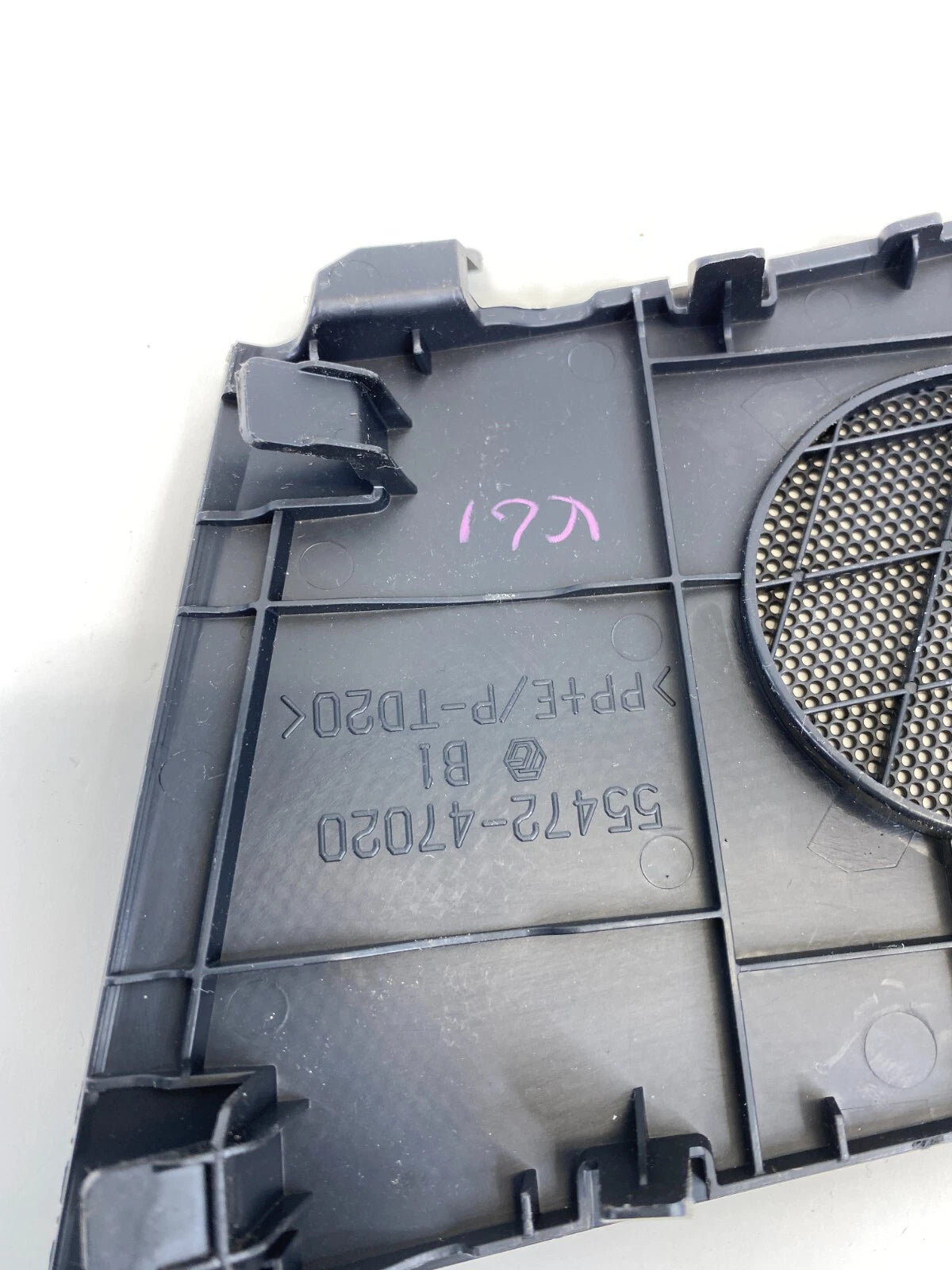 2010-2015 TOYOTA PRIUS LEFT DRIVER DASH SPEAKER COVER GRILLE OEM 55472-47020