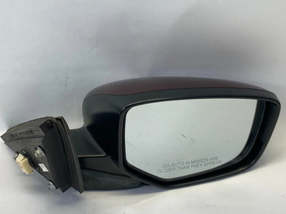 08-12 HONDA ACCORD SEDAN PASSENGER RIGHT SIDE POWER DOOR MIRROR RED PEARL OEM