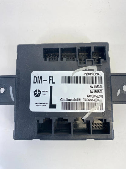 2015-2017 Chrysler 200 Front Left Door Computer Control Module 68111321AG OEM