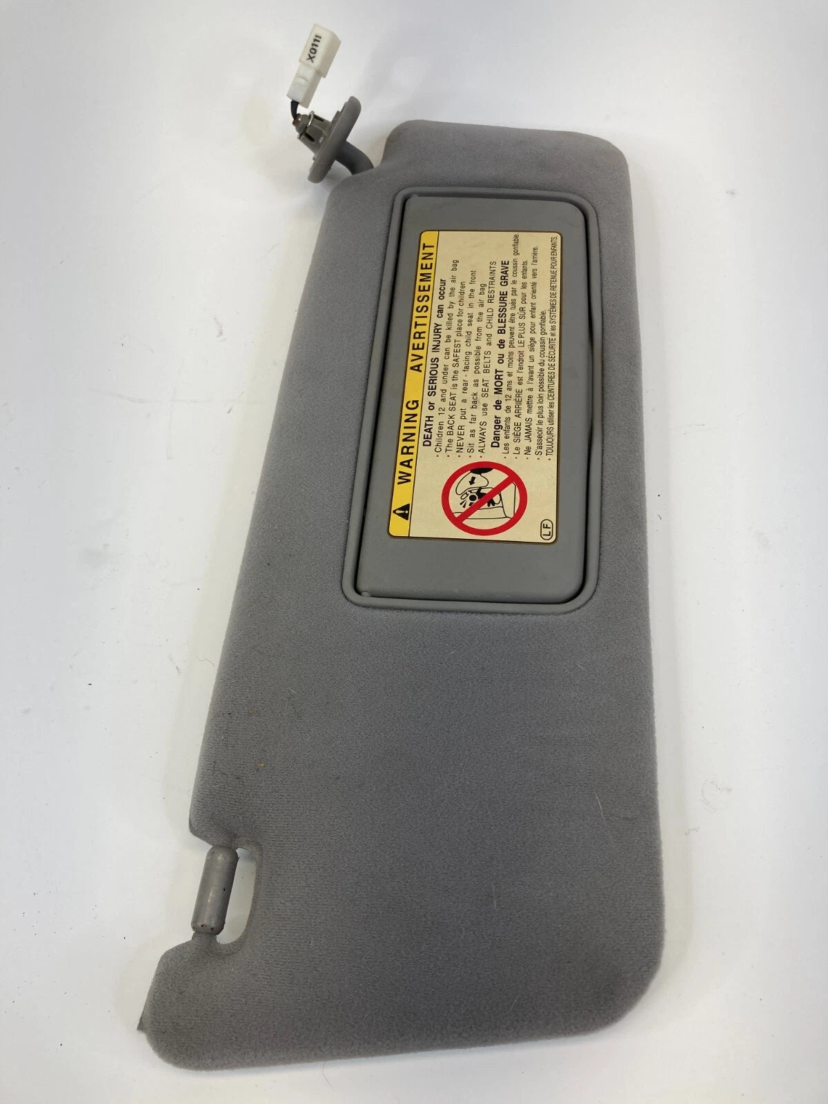 2001-2005 LEXUS GS300 GS430 RIGHT SUNVISOR PASSENGER SUN VISOR W ILLUMINATION