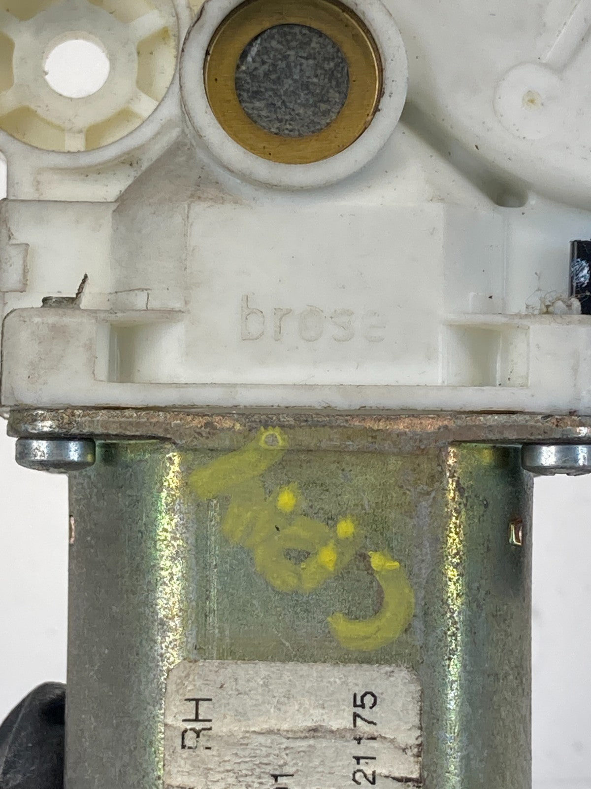 03-11 Saab 9-3 Convertible Rear Right Back Side Door Window Motor 12788806 OEM