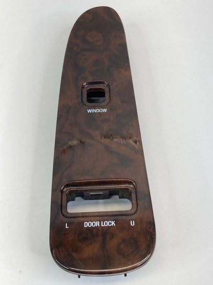 98-02 LINCOLN TOWN CAR FRONT RIGHT SIDE DOOR SWITCH COVER BEZEL TRIM F8VB-14A563