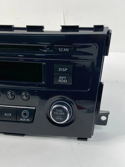 2013 NISSAN ALTIMA RADIO AM/FM MP3 CD DISC PLAYER RECEIVER 28185-3TA0G OEM