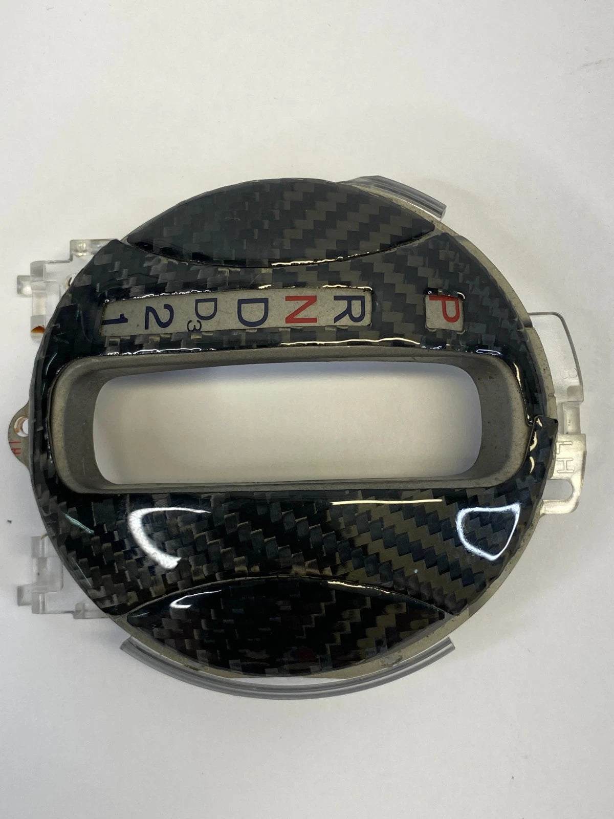 2006-2011 HONDA CIVIC AT CONSOLE GEAR SHIFT SELECTOR CARBON FIBER TRIM BEZELOEM