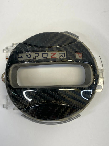 2006-2011 HONDA CIVIC AT CONSOLE GEAR SHIFT SELECTOR CARBON FIBER TRIM BEZELOEM