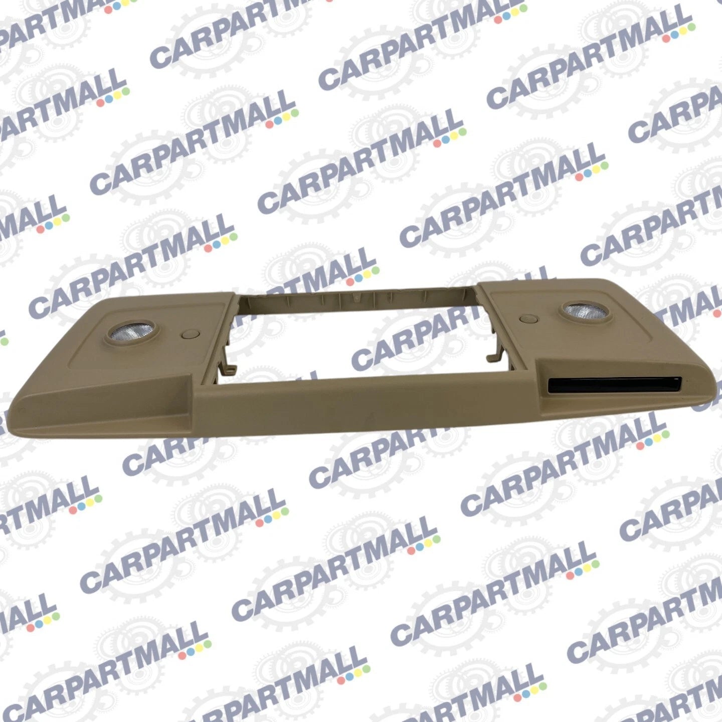 08-17 BUICK ENCLAVE UPPER REAR ROOF CONSOLE DVD SCREEN BEZEL TRIM ASSEMBLY