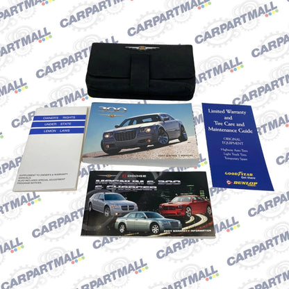 2007 CHRYSLER 300 MAGNUM CHARGER OWNER'S MANUAL GUIDE INFORMATION W/ CASE OEM